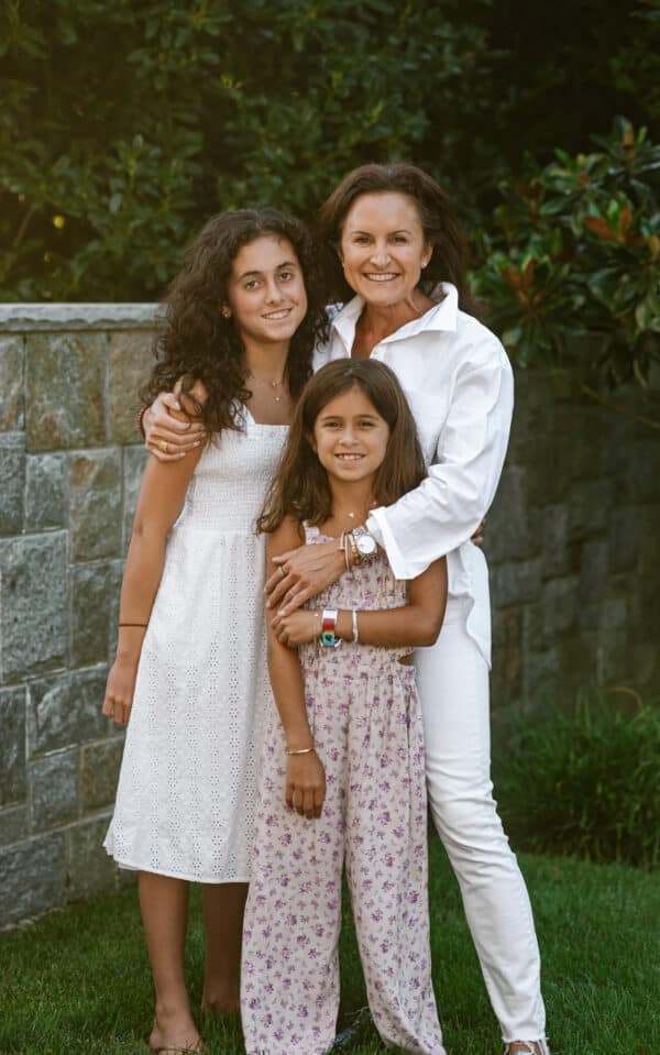 Coletter Lettieri with her children