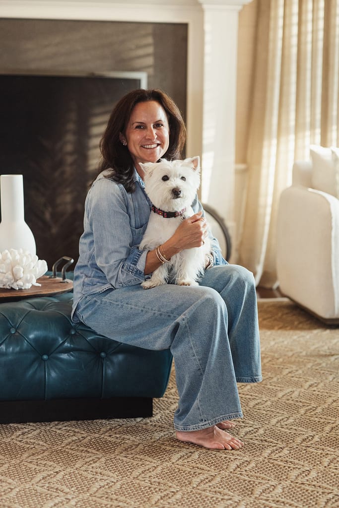 colette and her dog